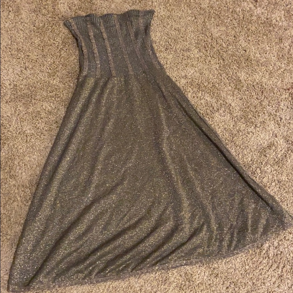 Vintage Free People midi dress skirt